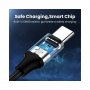  USB Кабел за супер бързо зареждане, снимка 1 - USB кабели - 40112280