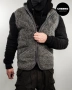 Вълнен елек с качулка ALWERO Everest Wool Hooded Vest – размер L•XL – Нов без етикети, снимка 4