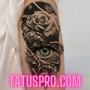 Временна татуировка ”Eye of the rose” | Бърза доставка | TatusPro.com, снимка 4