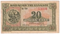 ❤️ ⭐ Гърция 1940 20 драхми ⭐ ❤️, снимка 2