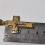 Златна висулка(кръст) 7.34гр., снимка 2