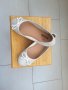 Обувки тип "балерина"сребристи -34 размер, снимка 1 - Детски обувки - 36837582