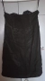 Елегантна къса черна рокля , снимка 2