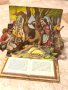 Стара Детска Книга Приказка Вълшебното Огниво 1977 г Илюстрации Kubasta , снимка 2
