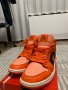 Jordan 1 Mid Orange Black , снимка 1 - Дамски ежедневни обувки - 43966718