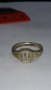 Стар пръстен над стогодишен сачан - 66681, снимка 1 - Антикварни и старинни предмети - 29005590