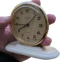 Ретро механичен будилник Slava (обслужен), снимка 4