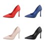 Дамски обувки на висок ток, 4цвята, снимка 1