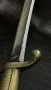 Стара френска антична пехотна сабя тип BRIQUET модел AN XI , снимка 2
