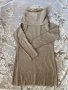 Туника, рокля, бежово, Н&М, снимка 1 - Блузи с дълъг ръкав и пуловери - 38763732