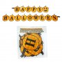 Хартиен надпис Happy Halloween парти гирлянд с тикви, снимка 1 - Декорация за дома - 26478943
