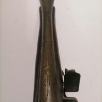 Стар кремъчен пистолет , снимка 5 - Антикварни и старинни предмети - 39965335
