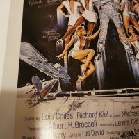 Много красив Ретро Постер принт на филма James Bond Moonraker с Роджър Мур размер 50/40 рамка IKEA., снимка 6 - Екшън - 39180210