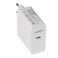 Makki Универсално зарядно Charger GaN - USB Type-C 65W White, снимка 1 - Лаптоп аксесоари - 43188120