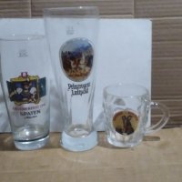 Стъклени халби Немски, снимка 1 - Други ценни предмети - 43290094
