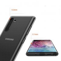 Samsung Galaxy Note 10 - Силиконов Прозрачен Кейс Гръб 0.5MM, снимка 3 - Калъфи, кейсове - 32570204