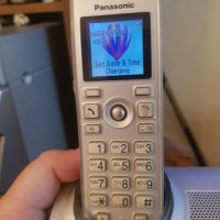 Стационарен телефон "Panasonic "дигитален запис на на 40 съобщения , снимка 2 - Стационарни телефони и факсове - 38153284