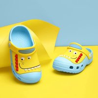 Детски сабо градински чехли с динозавър Сандали Летни обувки за вода, снимка 4 - Детски сандали и чехли - 35470716