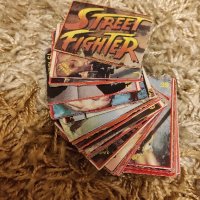 Картинки, картички Стрийт Файтър Street Fighter, снимка 1 - Колекции - 43301220