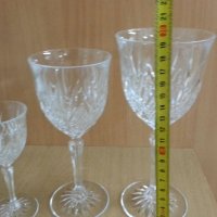  кристални чаши , снимка 12 - Антикварни и старинни предмети - 26225611