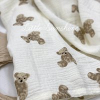Organic Baby Bear - ЛИМИТИРАНА подаръчна кутийка за бебе, 4 части, снимка 2 - Комплекти за бебе - 43983728