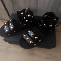 Нови сандали естествена кожа RAGE AGE със златни капси, снимка 5 - Сандали - 37273340