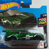 Hot Wheels 2018 Bentley Continental GT3, снимка 1 - Колекции - 36993905