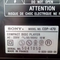 Sony CDP - 470, снимка 6 - MP3 и MP4 плеъри - 44003841