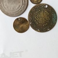 4 турски сребърни монети, снимка 1 - Нумизматика и бонистика - 32460987