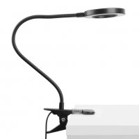 Лампа LED Black Shake Ring - настолна - черна, снимка 2 - Друго оборудване - 38063664