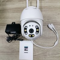 WiFi безжична камера 5MP iCSee YCC365pus цена при поръчка на 2бр и повече нощно виждане проследяване, снимка 7 - IP камери - 28268235