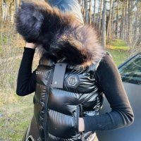 Дамски спортен елек с лисица Philipp Plein код 286, снимка 1 - Елеци - 39746817