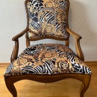Антикварно кресло в стил NEO BAROQUE, снимка 1 - Антикварни и старинни предмети - 43355995