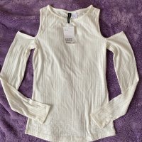 Дамска блуза H&M нова с етикет, снимка 1 - Блузи с дълъг ръкав и пуловери - 32563931