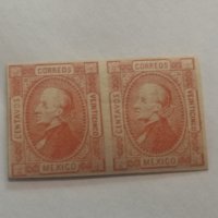 Мексико 1872 г., снимка 1 - Филателия - 43294485