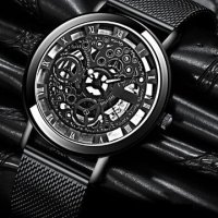 Луксозен  мъжки бизнес часовник, снимка 1 - Друга електроника - 26503840