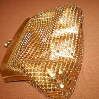 Винтидж елегантно портмоне месинг жълт метал , снимка 6 - Антикварни и старинни предмети - 39409415