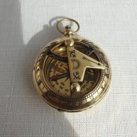 Бронзов компас с слънчев часовник , снимка 11 - Романтични подаръци - 43051919