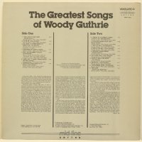 The Greatest Songs Of Woody Guthrie-Грамофонна плоча-LP 12”, снимка 2 - Грамофонни плочи - 38999403