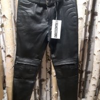 MOSCHINO H&M мъжки кожен панталон размер 52, снимка 1 - Панталони - 40394537