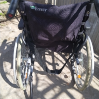 Инвалидна рингова количка за оперирани, възрастни, трудно подвижни хора., снимка 6 - Инвалидни колички - 44895317