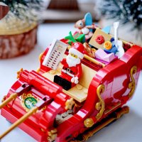 Lego 40499 Шейната на Дядо Коледа Santa`s Sleigh – SEASONAL, снимка 6 - Колекции - 43163444