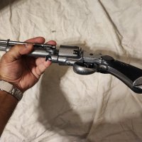 Конфедерален граждански военен револвер LeMat. Реплика на пистолет с барабан , снимка 4 - Бойно оръжие - 21489340