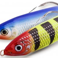 Воблер - блесна за риболов на щука и сом - незацепляйка RAPALA MINNOW SPOON, снимка 1 - Такъми - 35645321