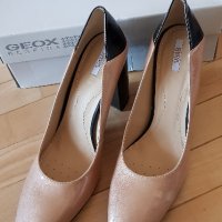 Geox N°40 Дамски обувки на ток Естествена кожа , снимка 2 - Дамски обувки на ток - 43059398