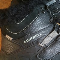 MERRELL Aurora 6 Ice+ DRY Leather Boots EUR 37 / UK 4 Естествена кожа водонепромукаеми с вата - 751, снимка 4 - Дамски боти - 43751449