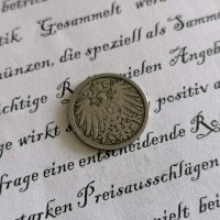 Райх монета - Германия - 5 пфенига | 1893г.; серия J, снимка 2 - Нумизматика и бонистика - 29013244