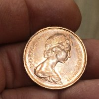 2New Pence 1971год много рядка монета , снимка 6 - Нумизматика и бонистика - 43675205