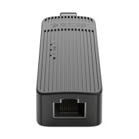 Orico адаптер USB to LAN 100Mbps black - UTK-U2, снимка 1 - Мрежови адаптери - 43468102