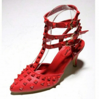 Нови Женски Офицялни Обувки Валентино № 37, снимка 1 - Дамски обувки на ток - 36517454